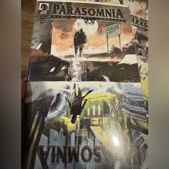 Parasomnia the dreaming god comic series - full set - Picture 2 of 5